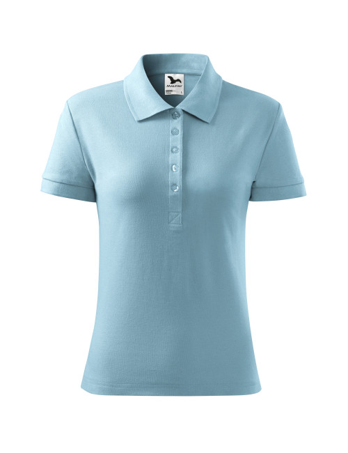 Koszulka polo damska cotton 213 błękitny Adler Malfini