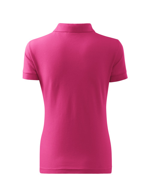 Damen-Poloshirt Baumwolle 213 rot lila Adler Malfini