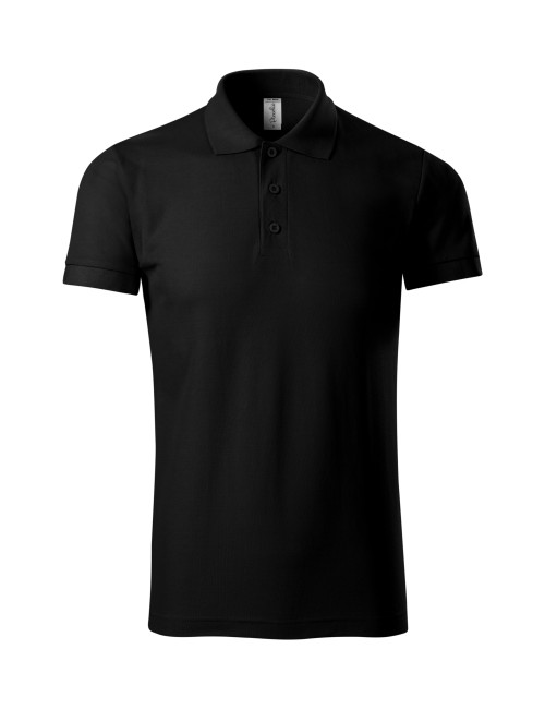 Koszulka polo męska joy p21 czarny Adler Piccolio