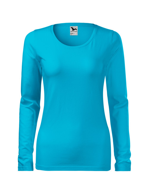Damen Slim T-Shirt 139 Türkis Adler Malfini