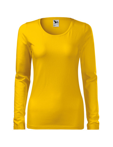 Women`s slim t-shirt 139 yellow Adler Malfini