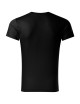 Adler MALFINI Herren T-Shirt Slim Fit V-Ausschnitt 146 schwarz Arbeitskleidung
