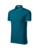 Adler MALFINIPREMIUM Koszulka polo męska Perfection plain 251 petrol