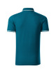 Adler MALFINIPREMIUM Koszulka polo męska Perfection plain 251 petrol