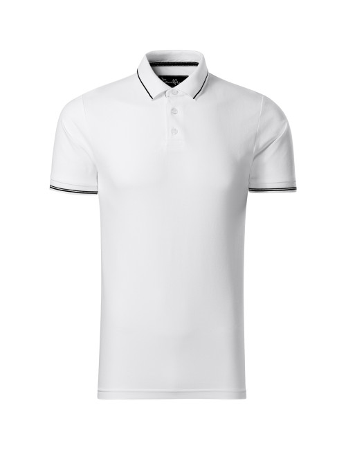 Adler Perfection Plain Men's Polo Shirt White