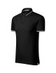 Koszulka polo męska perfection plain 251 czarny Adler Malfinipremium