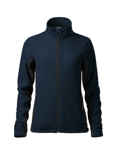 MALFINI Damen Fleece Frosty 528, Marineblau, Fleece mit Logo