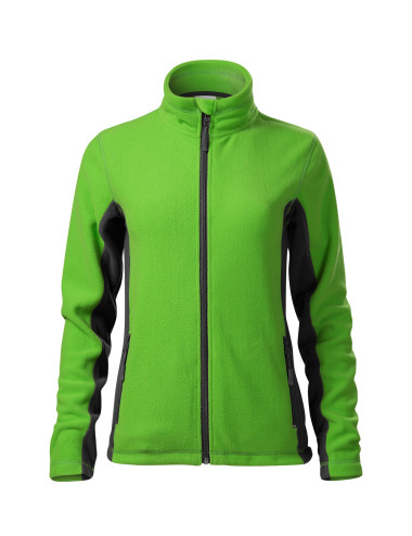 Adler MALFINI Women`s Fleece Frosty 528 green apple clothing with logo embroidery