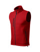 Adler MALFINI Unisex Fleeceweste Exit 525, rote Logo-Stickerei