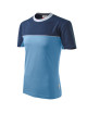 Unisex T-Shirt Farbmix 109 Azurblau Adler Malfini
