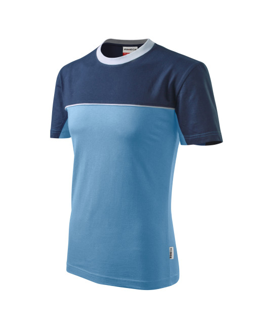 Unisex T-Shirt Farbmix 109 Azurblau Adler Malfini