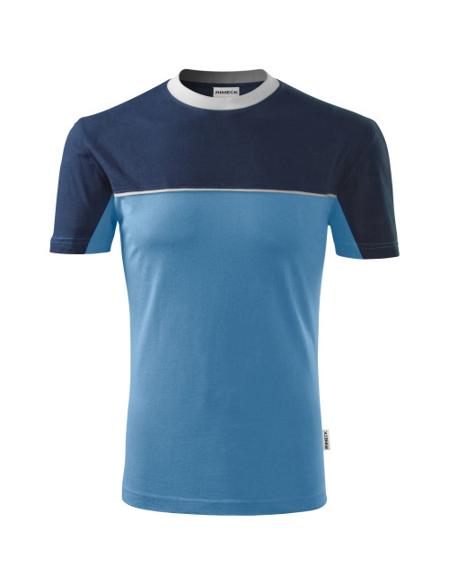 Unisex T-Shirt Farbmix 109 Azurblau Adler Malfini