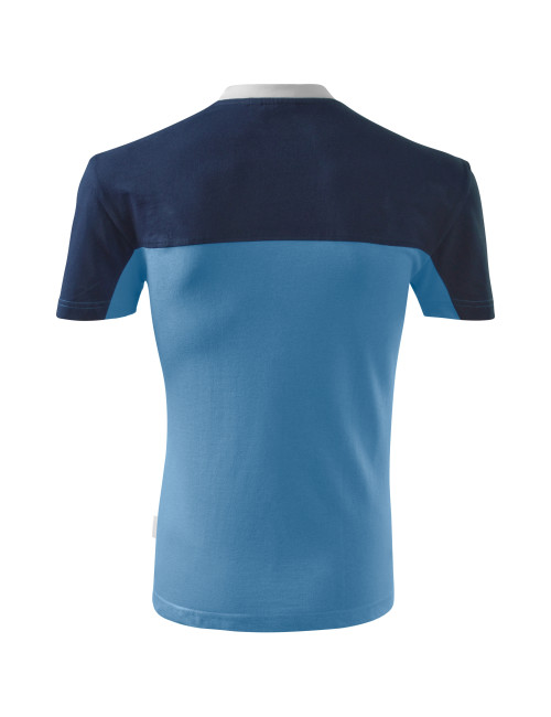 Unisex T-Shirt Farbmix 109 Azurblau Adler Malfini