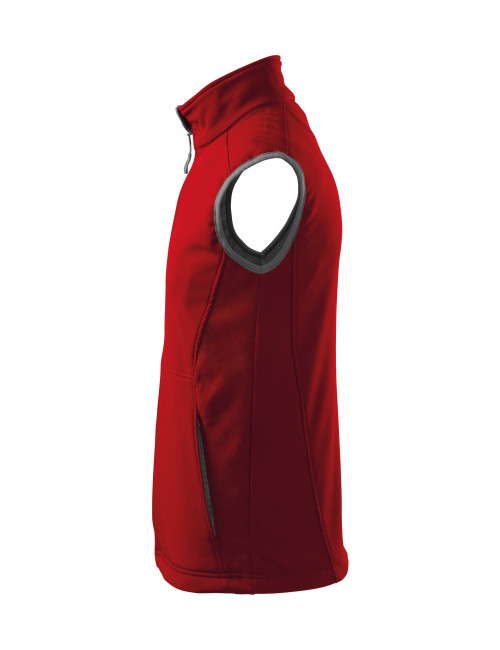 Herren Softshellweste Vision 517 rot Adler Malfini