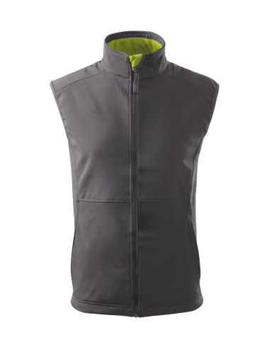 Softshell kamizelka męska vision 517 stalowy Adler Malfini