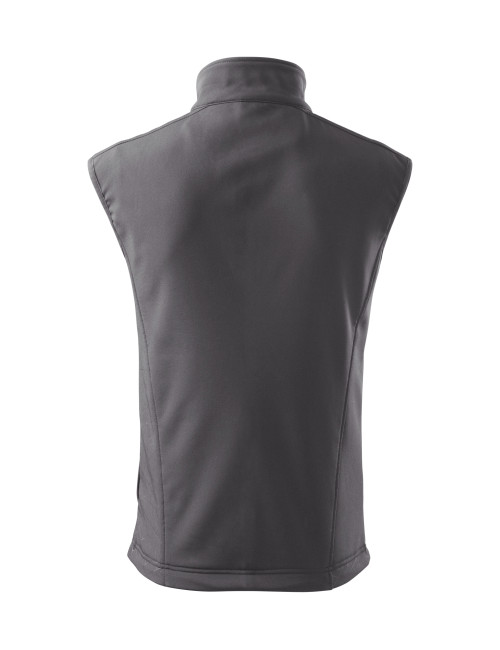 Softshell men`s vest vision 517 steel Adler Malfini