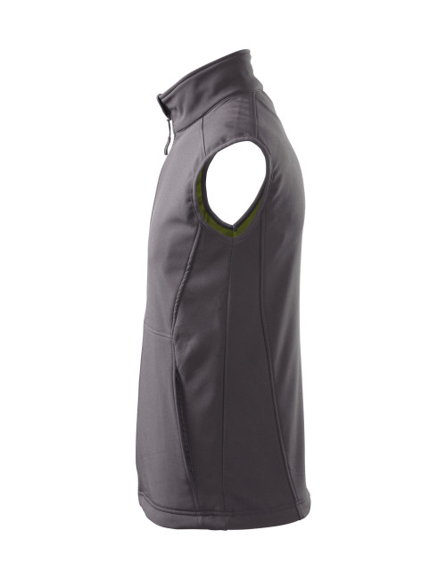 Softshell men`s vest vision 517 steel Adler Malfini