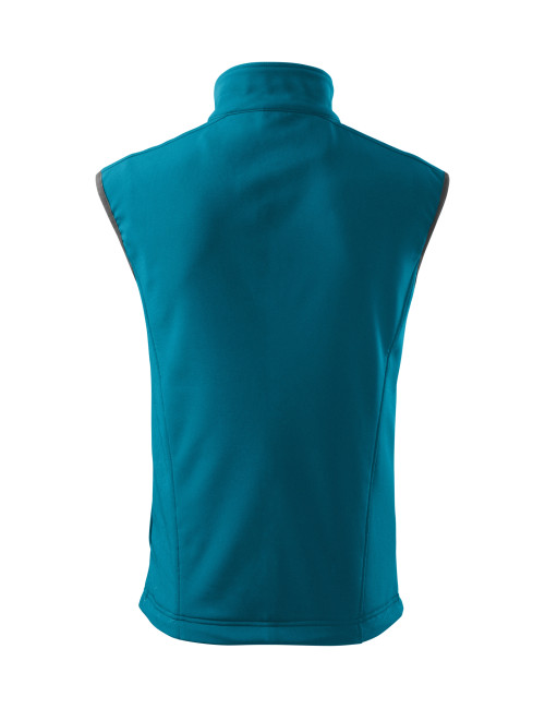 Softshell men`s vest vision 517 dark turquoise Adler Malfini