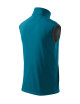 Softshell men`s vest vision 517 dark turquoise Adler Malfini