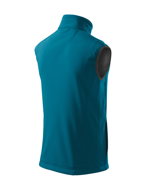 Softshell men`s vest vision 517 dark turquoise Adler Malfini