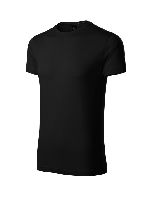 Adler MALFINIPREMIUM Herren T-Shirt Exklusives 153 schwarzes Firmenlogo