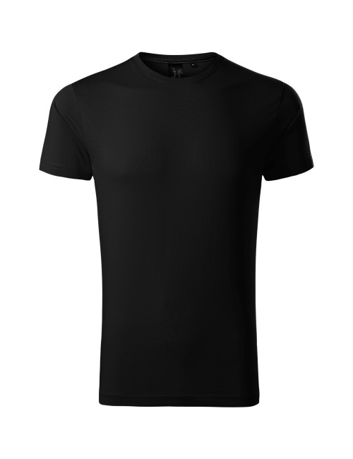 Adler MALFINIPREMIUM Herren T-Shirt Exklusives 153 schwarzes Firmenlogo