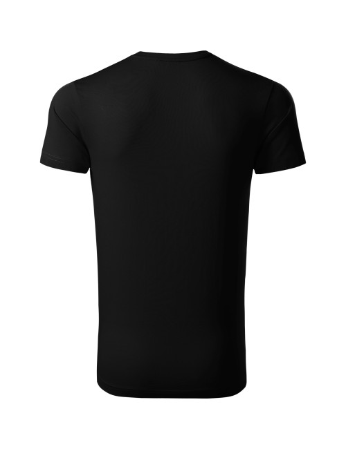 Adler MALFINIPREMIUM Herren T-Shirt Exklusives 153 schwarzes Firmenlogo