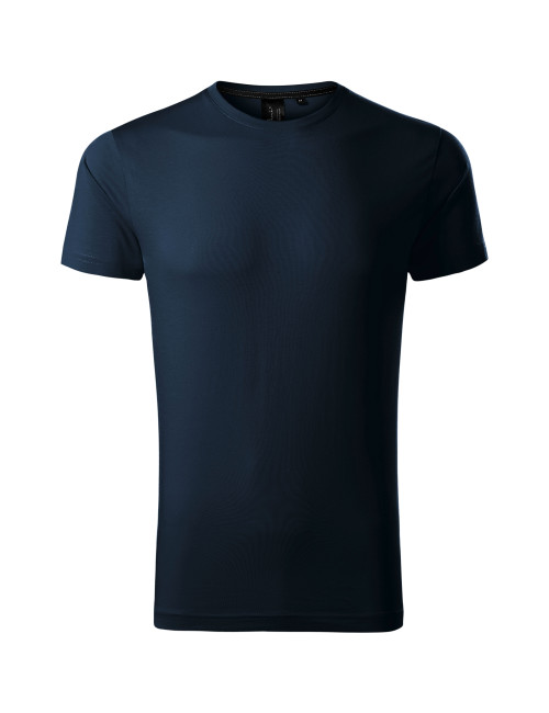 Adler MALFINIPREMIUM Exclusive men`s t-shirt 153 navy blue embroidery logo