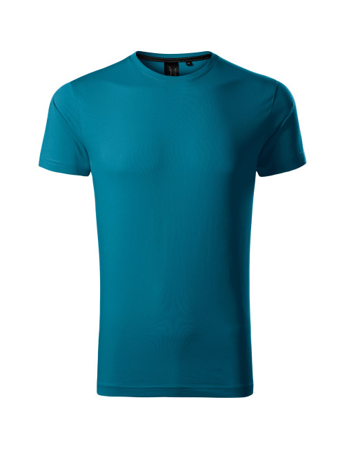 Adler MALFINIPREMIUM Koszulka męska Exclusive 153 petrol blue haft