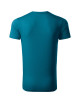 Adler MALFINIPREMIUM Herren T-Shirt Exklusive 153 benzinblaue Stickerei