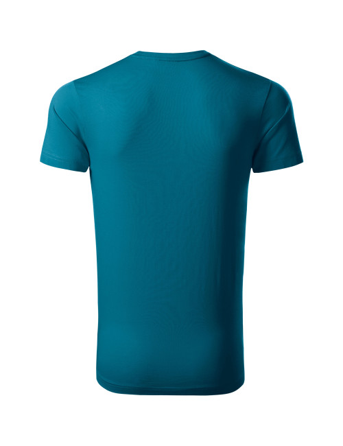 Adler MALFINIPREMIUM Herren T-Shirt Exklusive 153 benzinblaue Stickerei