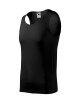 Adler MALFINI Men`s Top Core 142 black workwear logo embroidery