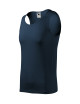 Adler MALFINI Herren-Top Core 142, marineblaues Sticklogo, Werbebekleidung