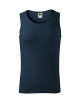Adler MALFINI Herren-Top Core 142, marineblaues Sticklogo, Werbebekleidung