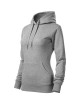 Women`s sweatshirt cape 414 dark gray melange Adler Malfini