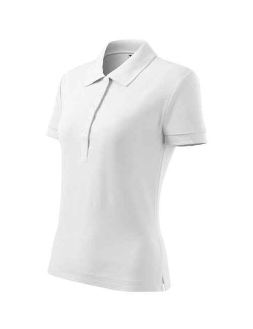 Koszulka polo damska Adler Malfini Cotton Heavy biały - P&M
