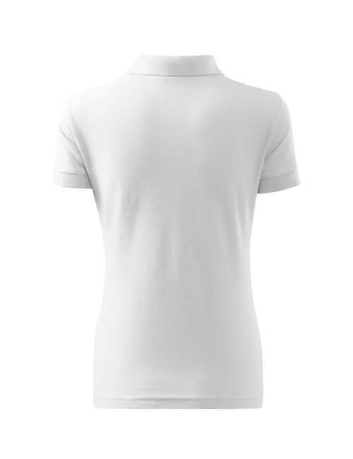 Koszulka polo damska Adler Malfini Cotton Heavy biały - P&M
