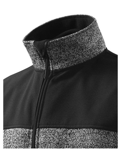 Herrenjacke Adler MALFINIPREMIUM Casual Softshell knit gray
