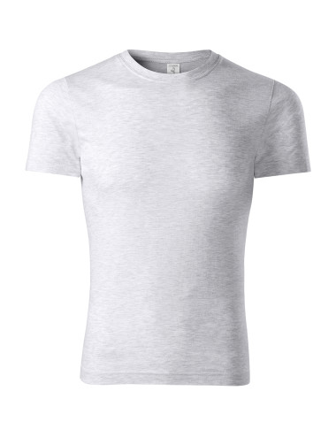 Unisex T-Shirt Peak P74 Hellgrau Melange Adler Piccolio