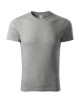 Unisex-T-Shirt Peak P74 dunkelgrau meliert Adler Piccolio