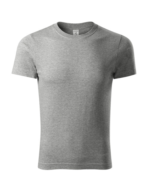 Unisex-T-Shirt Peak P74 dunkelgrau meliert Adler Piccolio