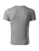 Unisex-T-Shirt Peak P74 dunkelgrau meliert Adler Piccolio