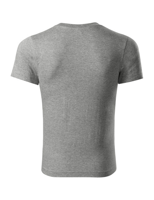 Unisex-T-Shirt Peak P74 dunkelgrau meliert Adler Piccolio