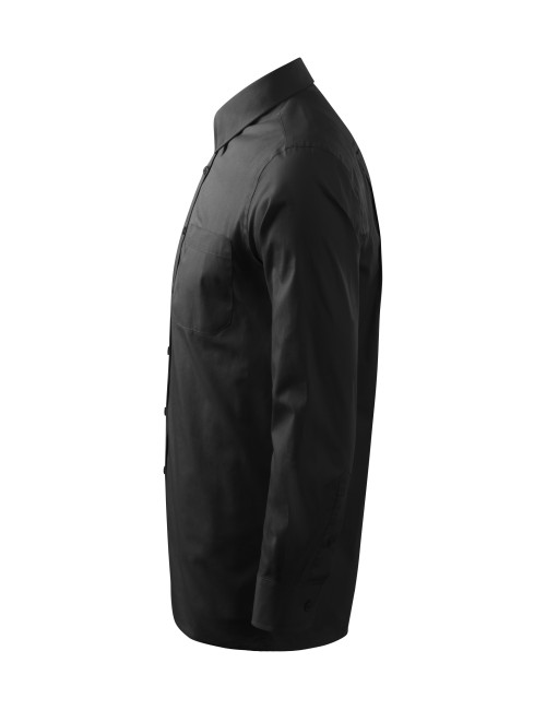 Herrenhemd Stil LS 209 schwarz Adler Malfini