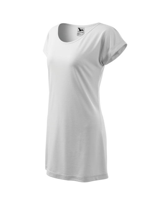 Damen T-Shirt/Kleid Adler Malfini Love 123 Weiß