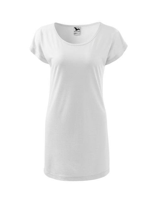 Damen T-Shirt/Kleid Adler Malfini Love 123 Weiß