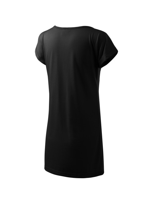 Women`s t-shirt/dress love 123 black Adler Malfini