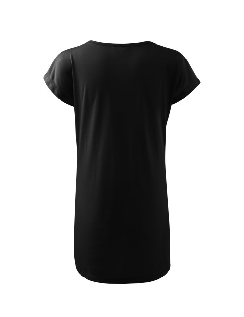 Women`s t-shirt/dress love 123 black Adler Malfini