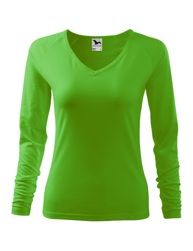 Damen-T-Shirt Eleganz 127 grüner Apfel Adler Malfini