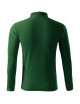 Adler MALFINI men`s polo shirt Pique Polo LS 221 bottle green